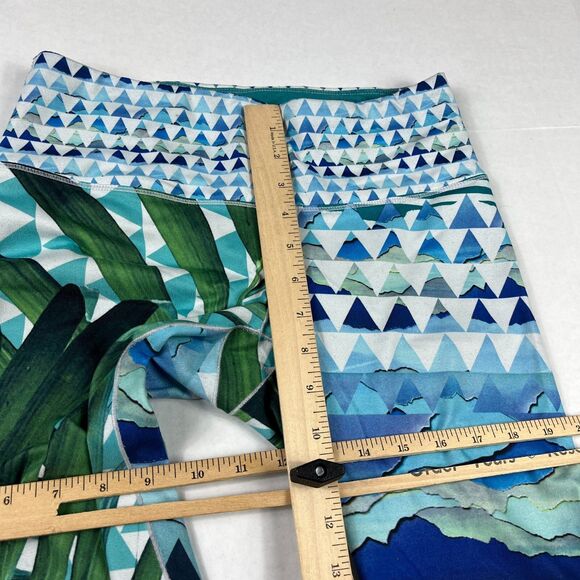 Prana Capri Yoga Leggings Tropical Performance Comfort Pull On S - Picture 5 of 12